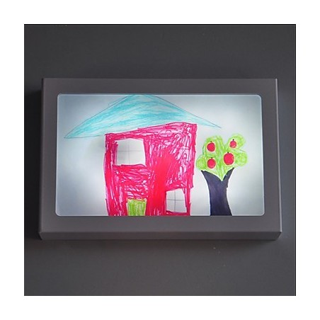 Applique da parete LED moderna contemporanea dipinta con luce ambientale