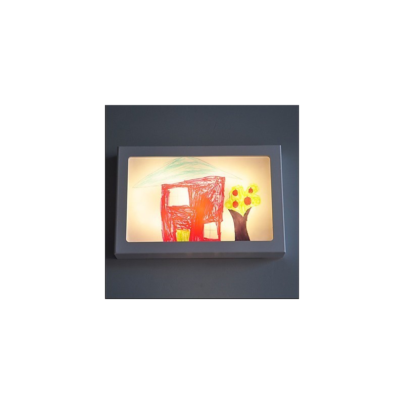 Applique da parete LED moderna contemporanea dipinta con luce ambientale