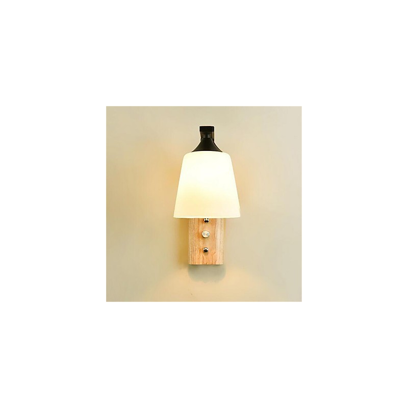 Applique da parete LED country retrò moderna dipinta, luce ambientale, lampadina inclusa