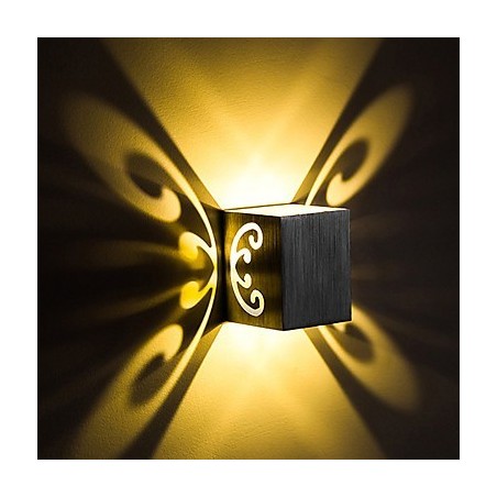 Applique da parete LED in alluminio mini da montare a filo