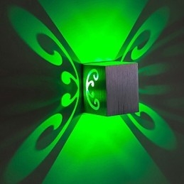 Applique da parete LED in alluminio mini da montare a filo