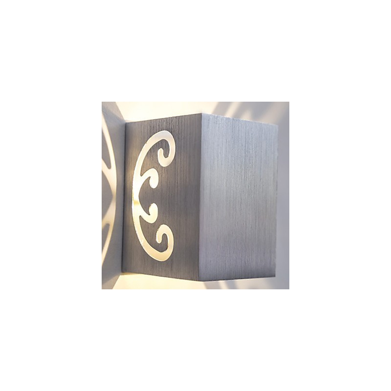 Applique da parete LED in alluminio mini da montare a filo