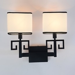 Applique da parete mini rustica/lodge moderna contemporanea dipinta