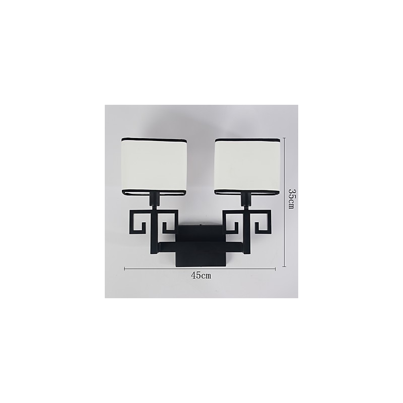 Applique da parete mini rustica/lodge moderna contemporanea dipinta