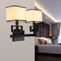 Applique da parete mini rustica/lodge moderna contemporanea dipinta