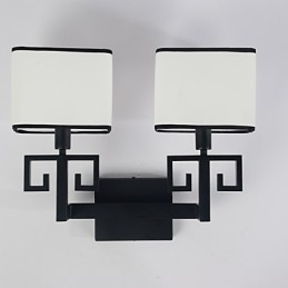 Applique da parete mini rustica/lodge moderna contemporanea dipinta