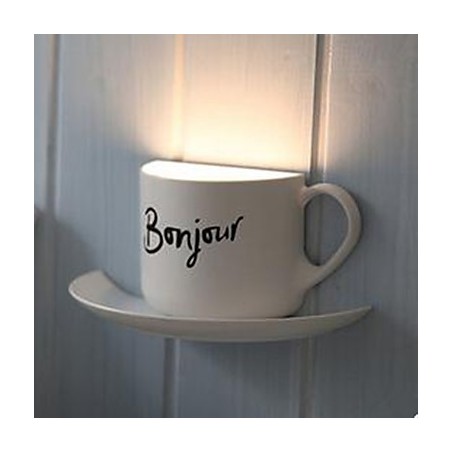Applique da parete LED moderna contemporanea luce ambientale USB
