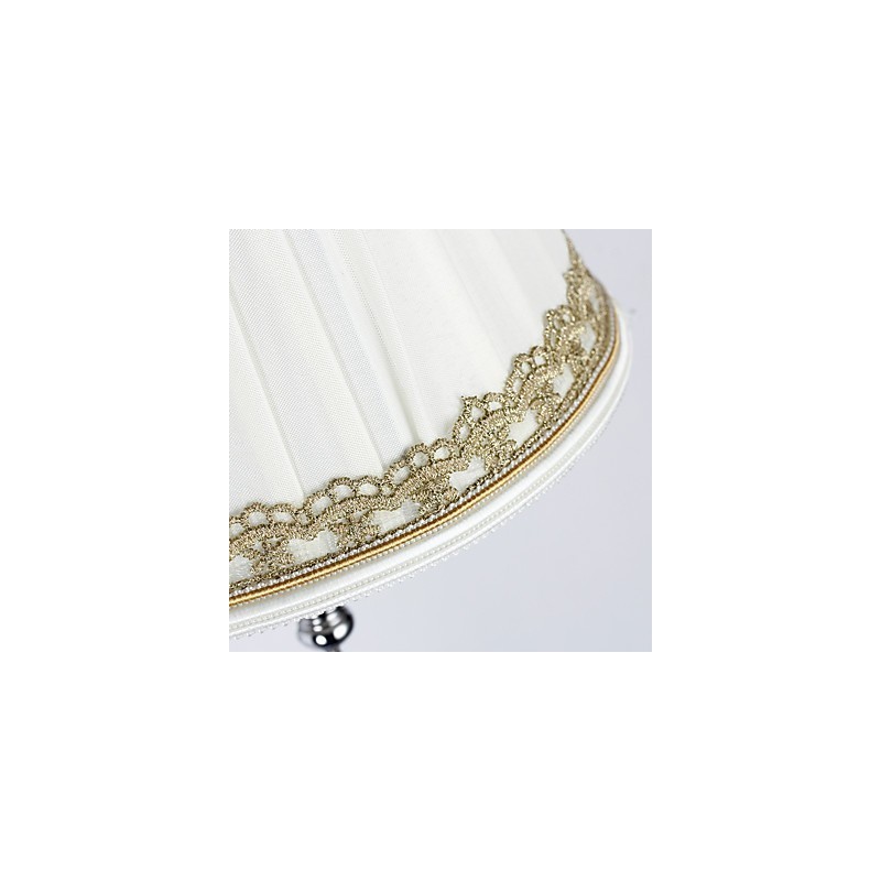 Applique da parete con braccio oscillante cristallo cromato