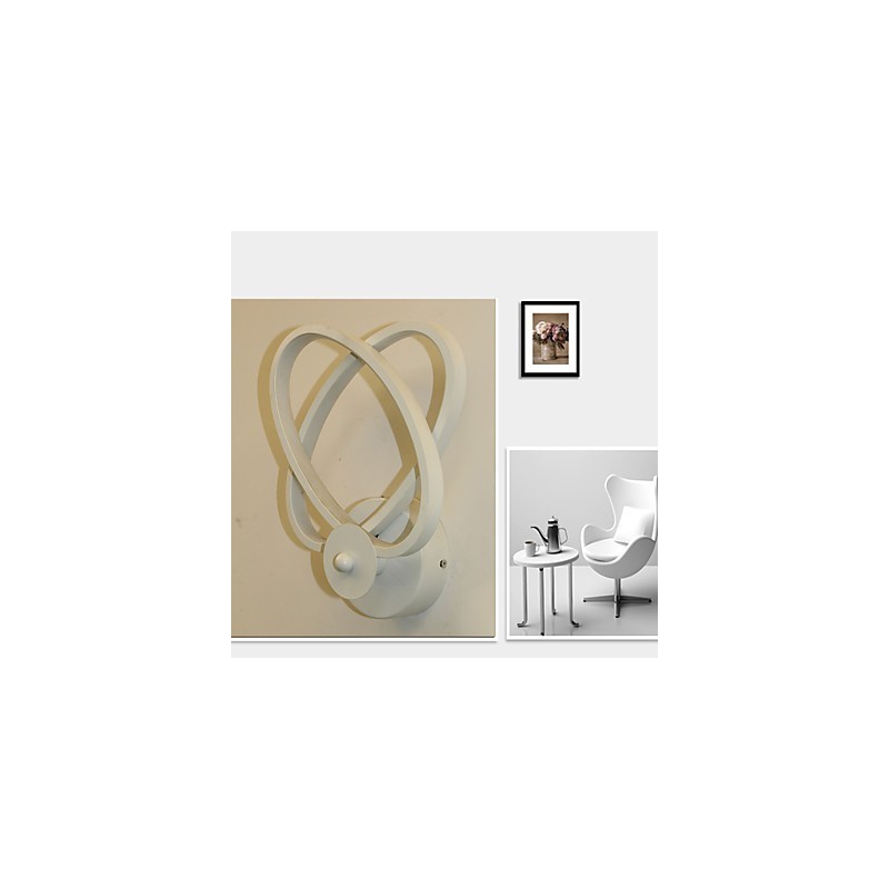 Applique da parete LED in alluminio moderno 20x9x25 cm
