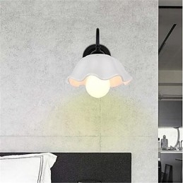 Applique da parete LED country moderna contemporanea finitura pitturata protezione occhi mini luce ambientale