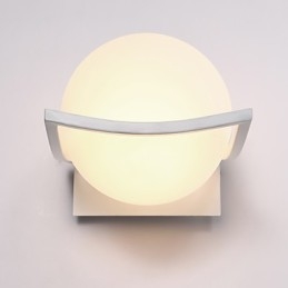 Applique da parete moderna contemporanea luce ambientale protezione occhi 16 × 16 cm E27