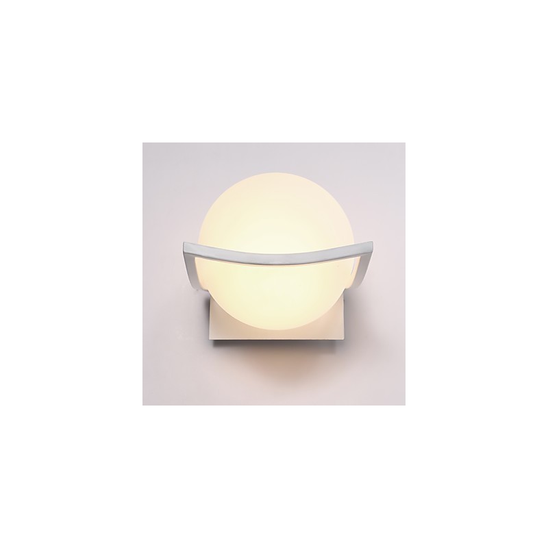 Applique da parete moderna contemporanea luce ambientale protezione occhi 16 × 16 cm E27