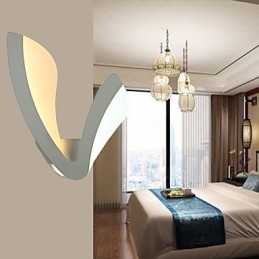 Applique da parete moderna contemporanea regolabile senza gradini mini luce ambientale