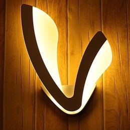 Applique da parete moderna contemporanea regolabile senza gradini mini luce ambientale