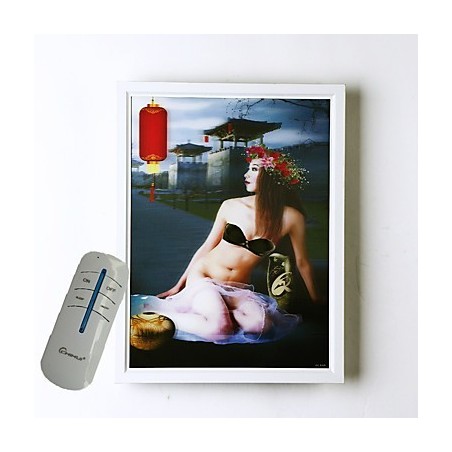 Applique da parete moderna contemporanea effetto pittura con luce ambientale, LED integrato 12 W