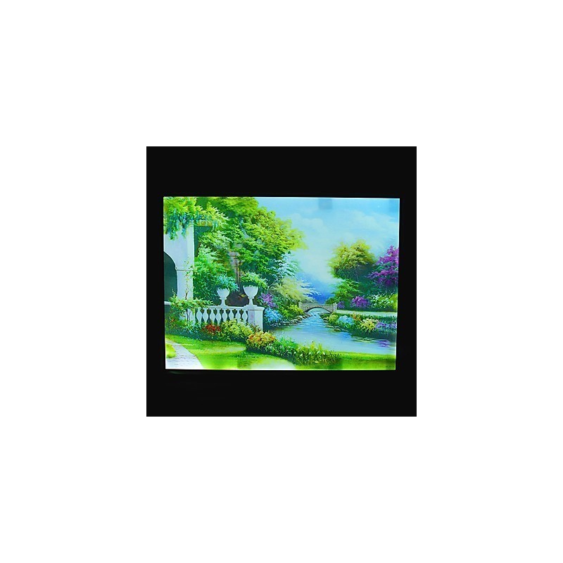 Applique da parete moderna contemporanea con luce ambientale, finitura effetto pittura, LED integrato 12 W