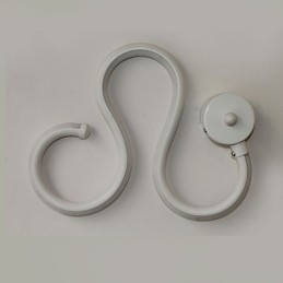 Applique LED moderna minimalista in alluminio e gel di silice 27x21 cm