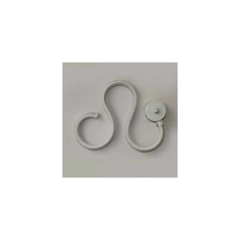 Applique LED moderna minimalista in alluminio e gel di silice 27x21 cm