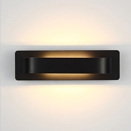 Applique da parete moderna contemporanea con luce ambientale e finitura pittura