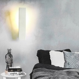 Applique da parete moderna contemporanea con finitura pittura e luce ambientale LED 5 W