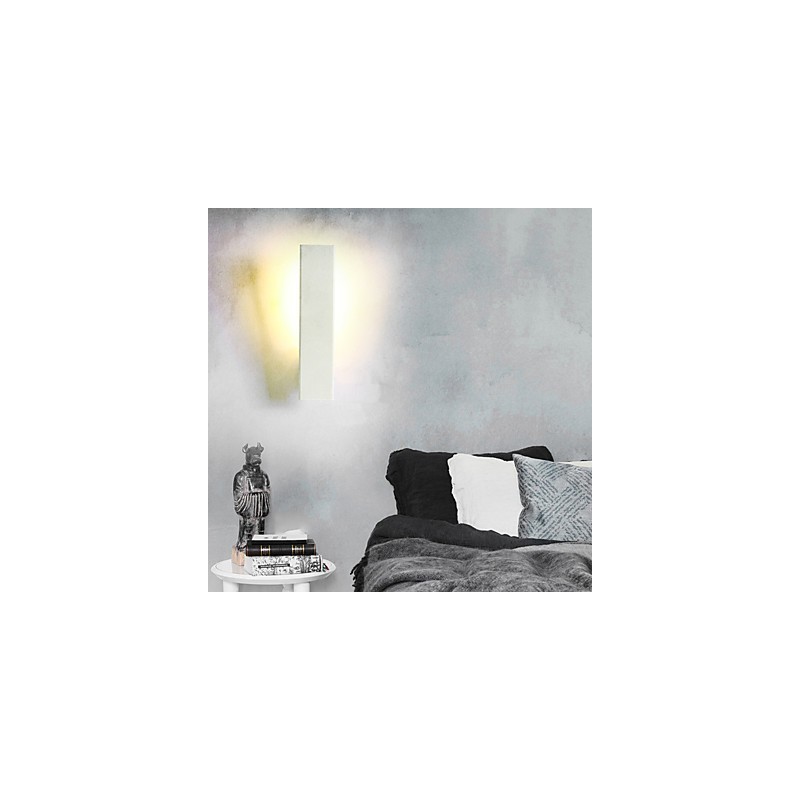 Applique da parete moderna contemporanea con finitura pittura e luce ambientale LED 5 W