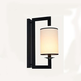 Applique da parete moderna contemporanea, luce ambientale, finitura galvanosteggiata, 30 x 16 x 48 cm