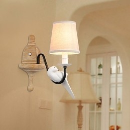 Applique da parete rustica vintage con pittura caratteristica