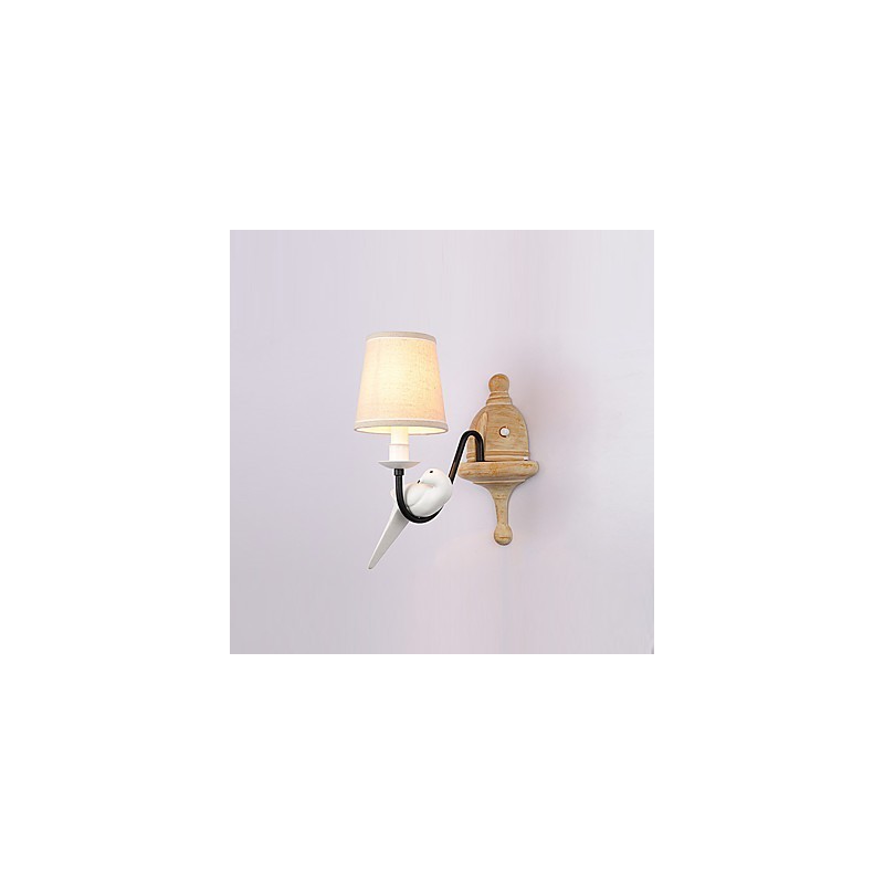 Applique da parete rustica vintage con pittura caratteristica