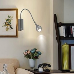 Applique da parete LED moderna contemporanea luce ambientale 3 W