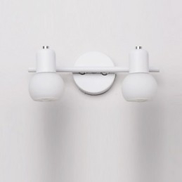 Applique da parete moderna in vetro, luce ambientale, E12/E14, 40 W