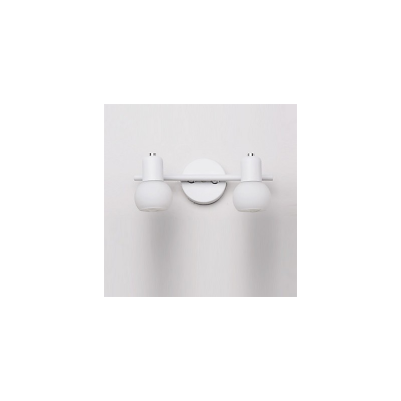 Applique da parete moderna in vetro, luce ambientale, E12/E14, 40 W