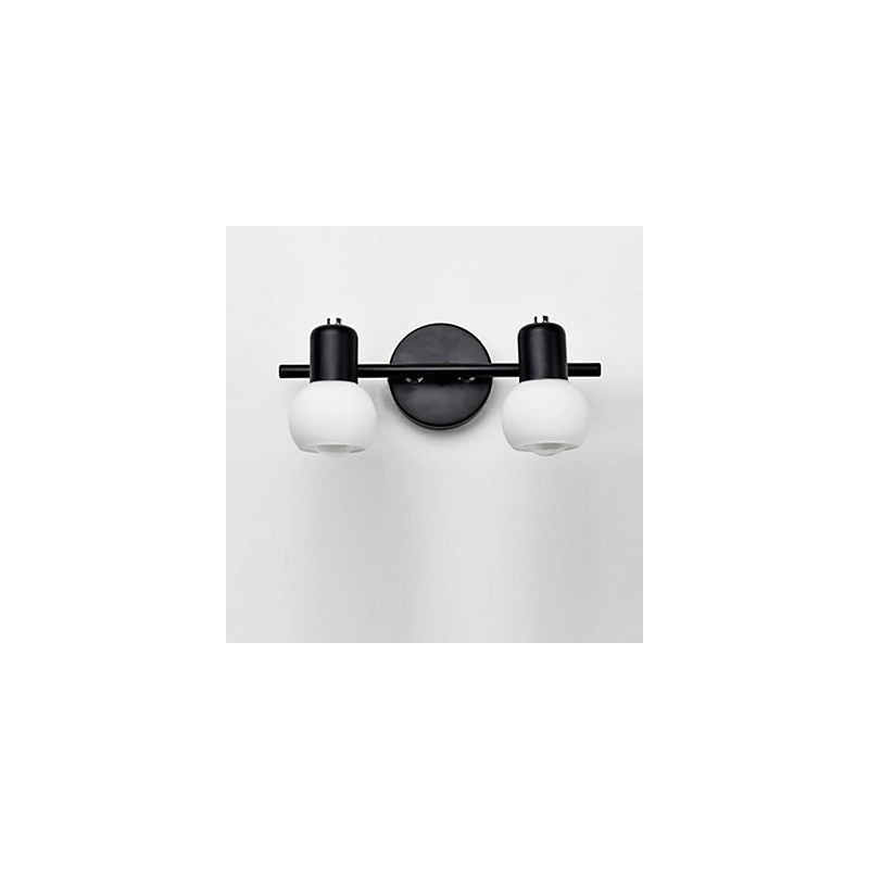 Applique da parete moderna in vetro, luce ambientale, E12/E14, 40 W