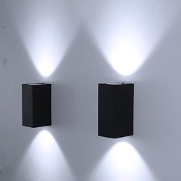 Applique da parete per esterni IP65 impermeabile GU10 2 lampadine