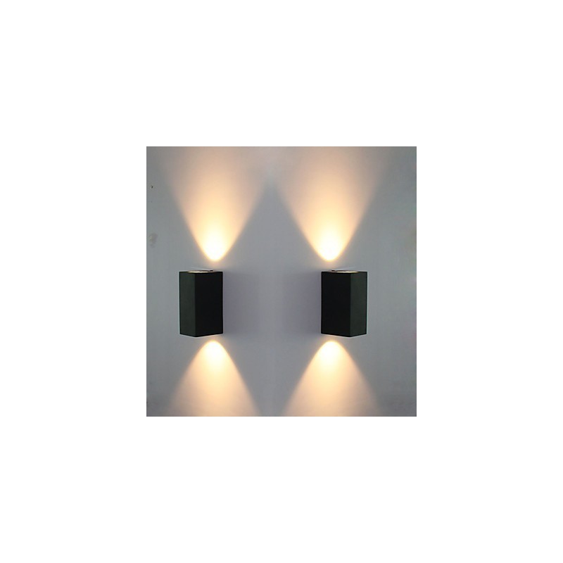 Applique da parete per esterni IP65 impermeabile GU10 2 lampadine