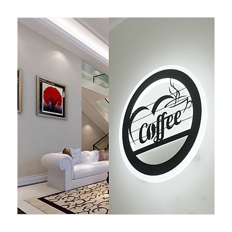 Applique da parete LED integrato 29 W 28 cm metallo