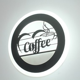 Applique da parete LED integrato 29 W 28 cm metallo