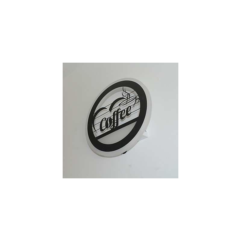Applique da parete LED integrato 29 W 28 cm metallo