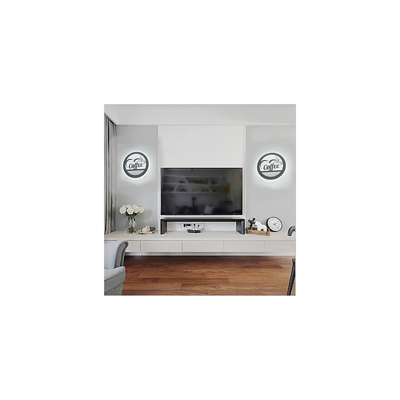 Applique da parete LED integrato 29 W 28 cm metallo