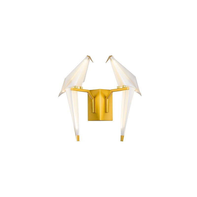 Applique da parete LED integrato oro stile semplice tradizionale/classico country mini