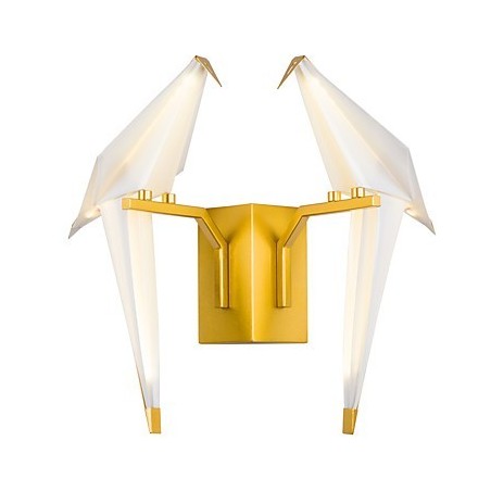 Applique da parete LED integrato oro stile semplice tradizionale/classico country mini