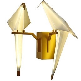 Applique da parete LED integrato oro stile semplice tradizionale/classico country mini