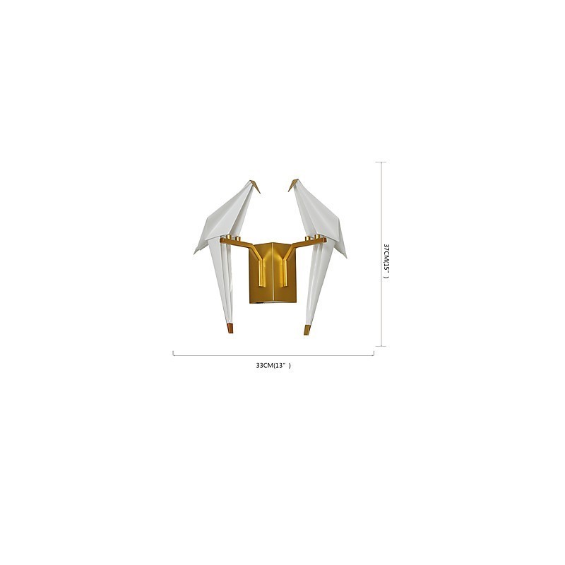 Applique da parete LED integrato oro stile semplice tradizionale/classico country mini