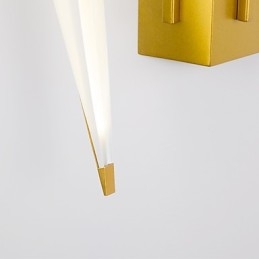 Applique da parete LED integrato oro stile semplice tradizionale/classico country mini