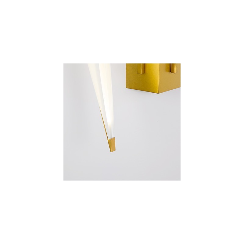 Applique da parete LED integrato oro stile semplice tradizionale/classico country mini