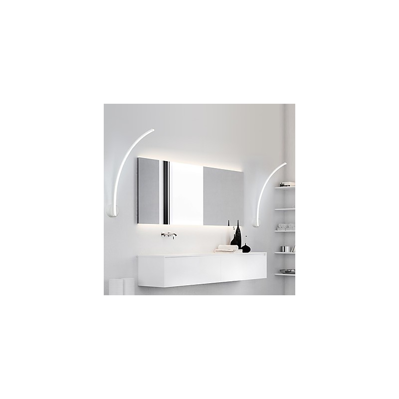 Applique da parete LED integrato 15 W stile classico moderno, pittura, 55 cm