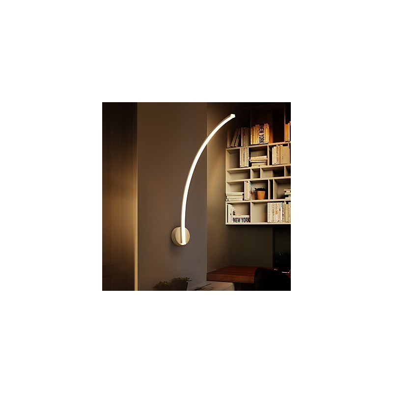 Applique da parete LED integrato 15 W stile classico moderno, pittura, 55 cm