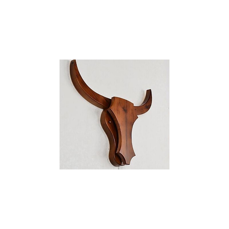 Applique da parete LED integrato 5 W legno/bambù 40 x 40 cm