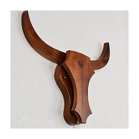 Applique da parete LED integrato 5 W legno/bambù 40 x 40 cm