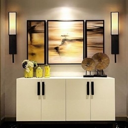 Applique da parete vintage luce ambientale E27 40 W 13 x 65 cm