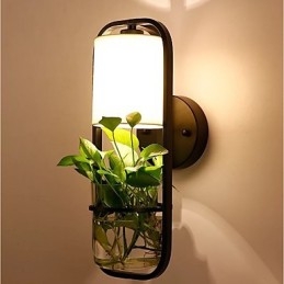 Applique da parete moderna contemporanea pitturata con luce ambientale